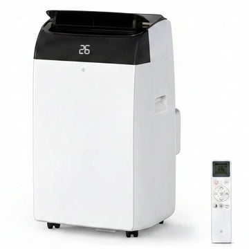 Garvee 10000 BTU Portable Air Conditioner 4-in-1 Cooling Heating Dehumidifier and Fan Unit 39.6x46x86.5 cm White