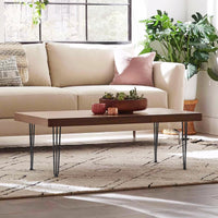Garvee Heavy Duty Metal Table Legs 36 Inch - Sturdy Square Tube Design, Perfect for Coffee Tables, Durable Construction, Easy to Install, Set of 4 for Versatile Furniture Replacement