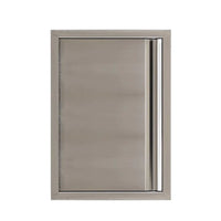 Garvee Outdoor Kitchen Door Single Stainless Steel 43.2 x 61 cm BBQ Access Door Cabinet