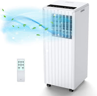 Garvee 7000 BTU 3-in-1 Portable Air Conditioner – Energy Efficient Mobile Air Con Unit with 36L Dehumidifier – Quiet 65dB for Rooms up to 15m² with Remote Control