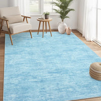 Garvee 200x290cm Modern Neutral Solid Colour Machine Washable Rug Hardwearing Carpet for Living Room Bedroom and Dining Area